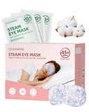LEXNHOM masque yeux chauffant 24 paquets offre chaleur apaisante prolongée
