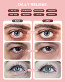 LEXNHOM masque yeux vapeur idéal au bureau ou en voyage