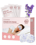 LEXNHOM masque yeux à vapeur avec emballage individuel, pratique voyage et repos