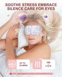 LEXNHOM masque yeux vapeur taille grande, ajustement optimal