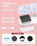 LEXNHOM masque yeux vapeur pratique après les cours ou le travail