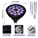 Lampe LGEXRCH: usage domestique sûr grâce au socle stable et angle ajustable.