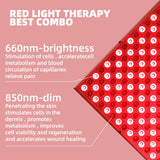 Panneau LHCYLDQ lumière rouge 660nm-850nm aide régénération du collagène.
