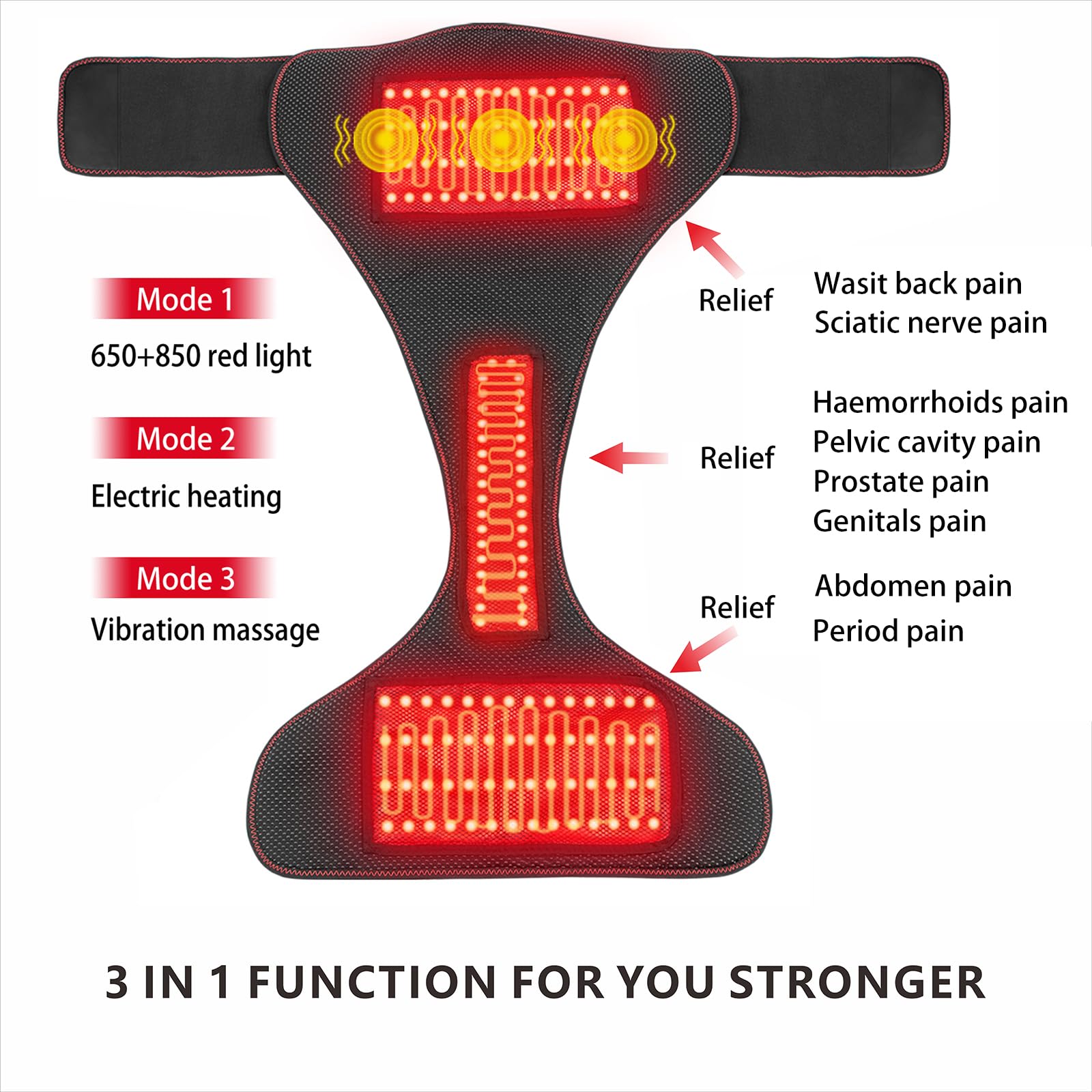 LHDCTK Bande lumière infrarouge 650-850 nm absorption cutanée