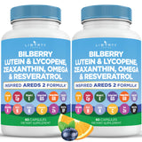 Liberty Lifestyle: capsules myrtille et lutéine pour un soutien visuel potentiel.
