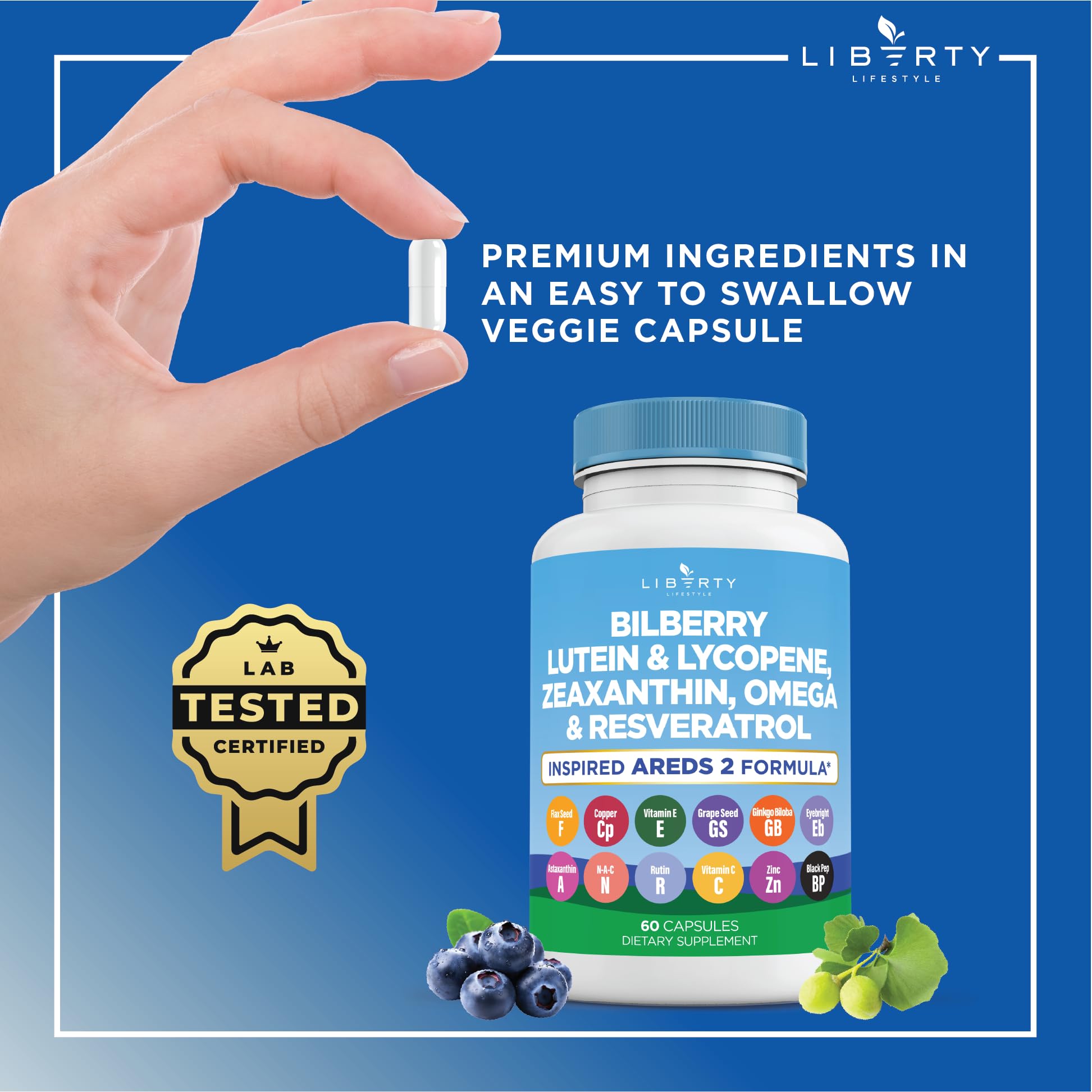 Liberty Lifestyle: capsules faciles à avaler pour votre routine.
