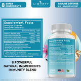Liberty Lifestyle Immunité 8 en 1 – pack 3 pour une solution pratique et économique