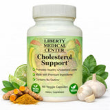 Liberty Medical Center Cholesterol Formula – bouteille: soutien potentiel au métabolisme du cholestérol.