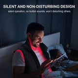 Licinwing gilet lumière rouge – batterie 15000mAh: autonomie suffisante pour des sessions prolongées.