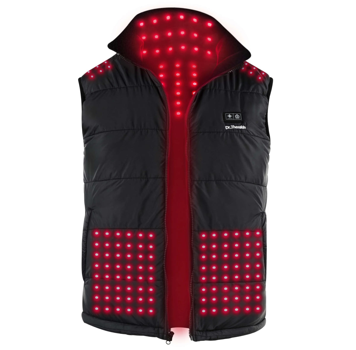 Licinwing gilet lumière rouge – cou et épaule: soulage potentiellement les tensions et favorise la détente.