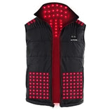 Licinwing gilet lumière rouge – cou et épaule: soulage potentiellement les tensions et favorise la détente.