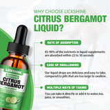Ensemble deux gouttes Lickshine bergamote, pratique à utiliser.