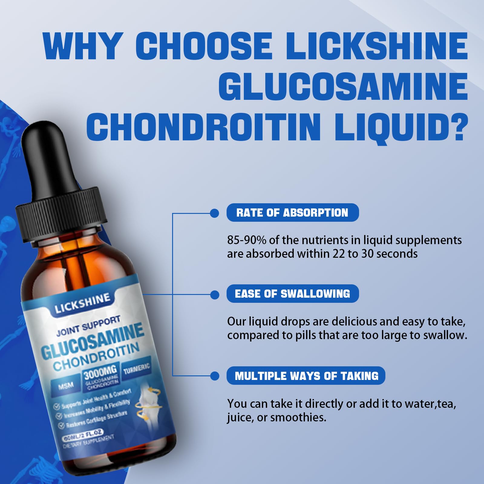 Lickshine contrôle qualité cGMP, fabrication fiable.