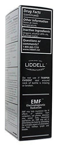 Bouteille Liddell EMF – pose calme et discrète.