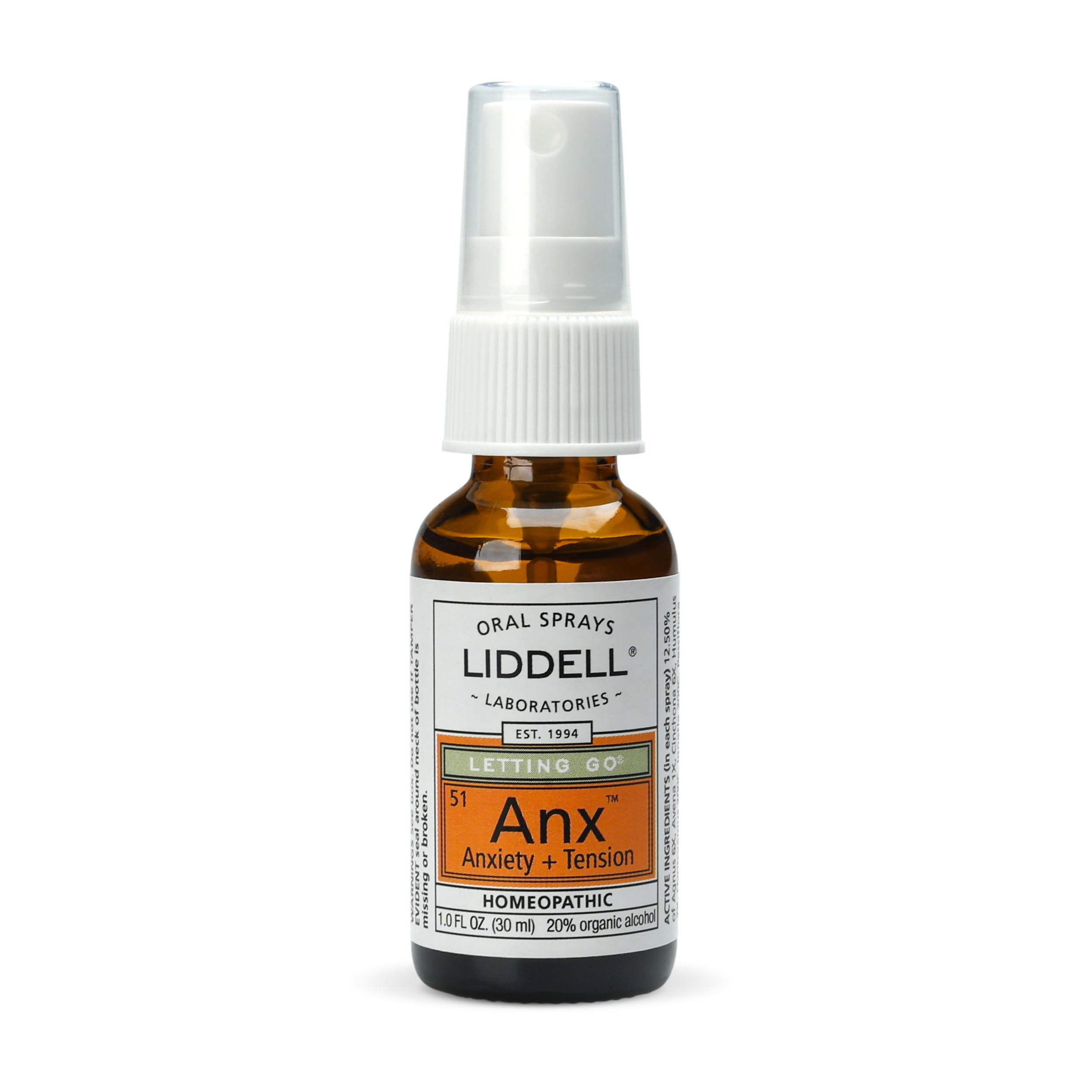 Liddell Letting Go application sous la langue pour absorption rapide.