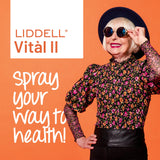 Application rapide sous la langue de Vital II pour une absorption pratique.