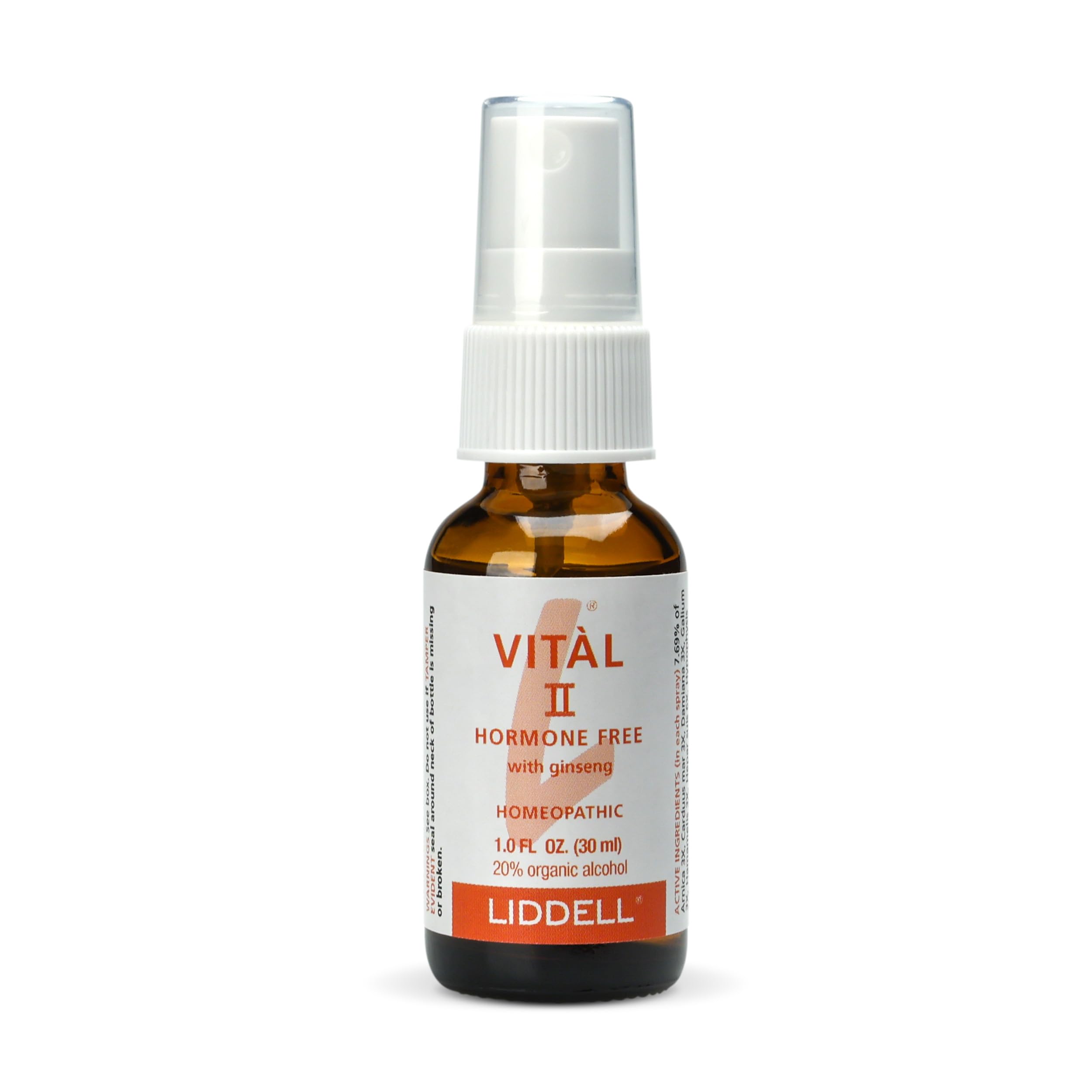 Flacon 30 ml Vital II de Liddell, pratique pour usage quotidien.