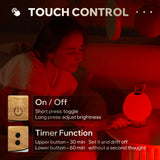 Liderstar lampe rouge 660 nm rechargeable via USB-C, idéale en déplacement.