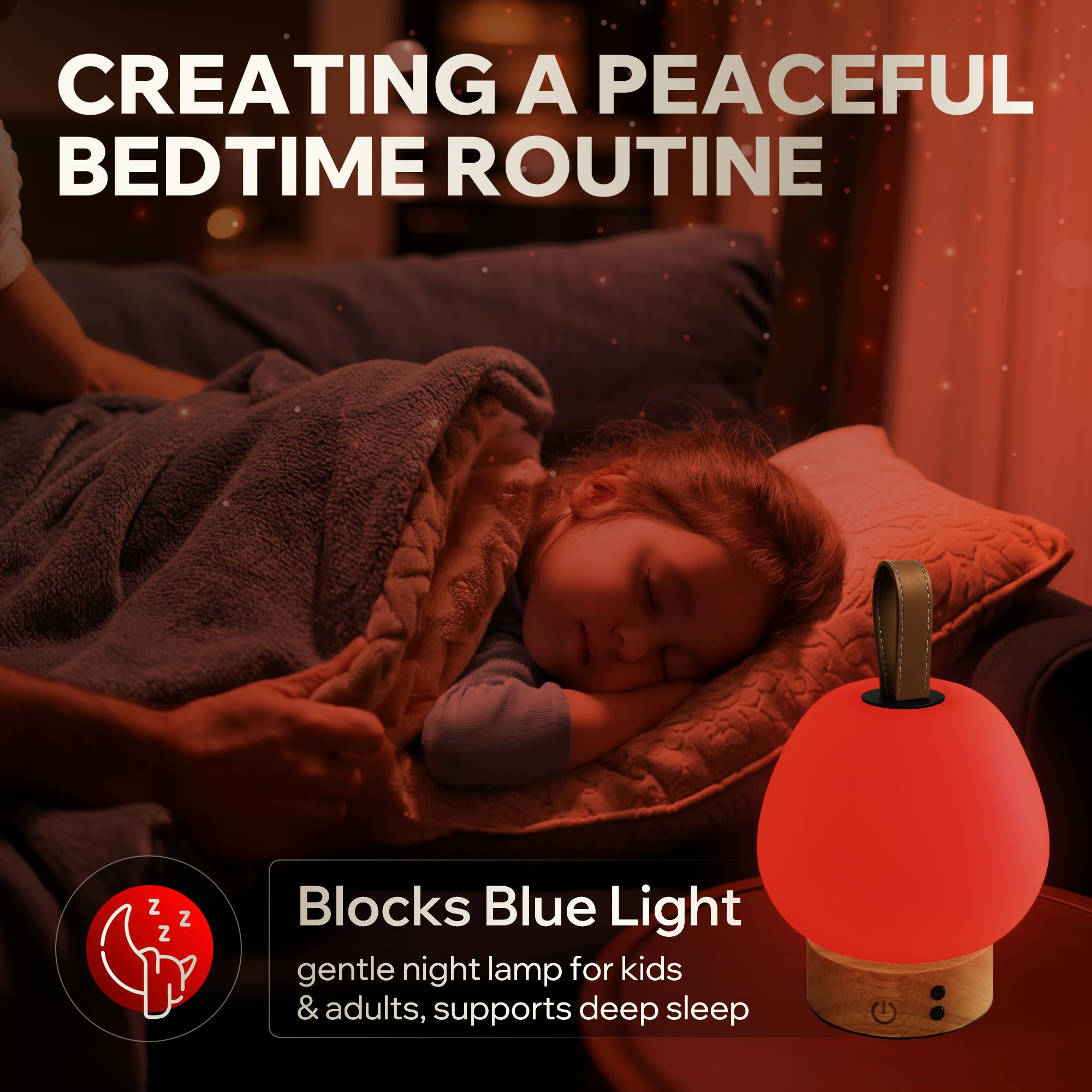 Liderstar lampe rouge 660 nm avec réglage et minuterie de 30 à 60 minutes.