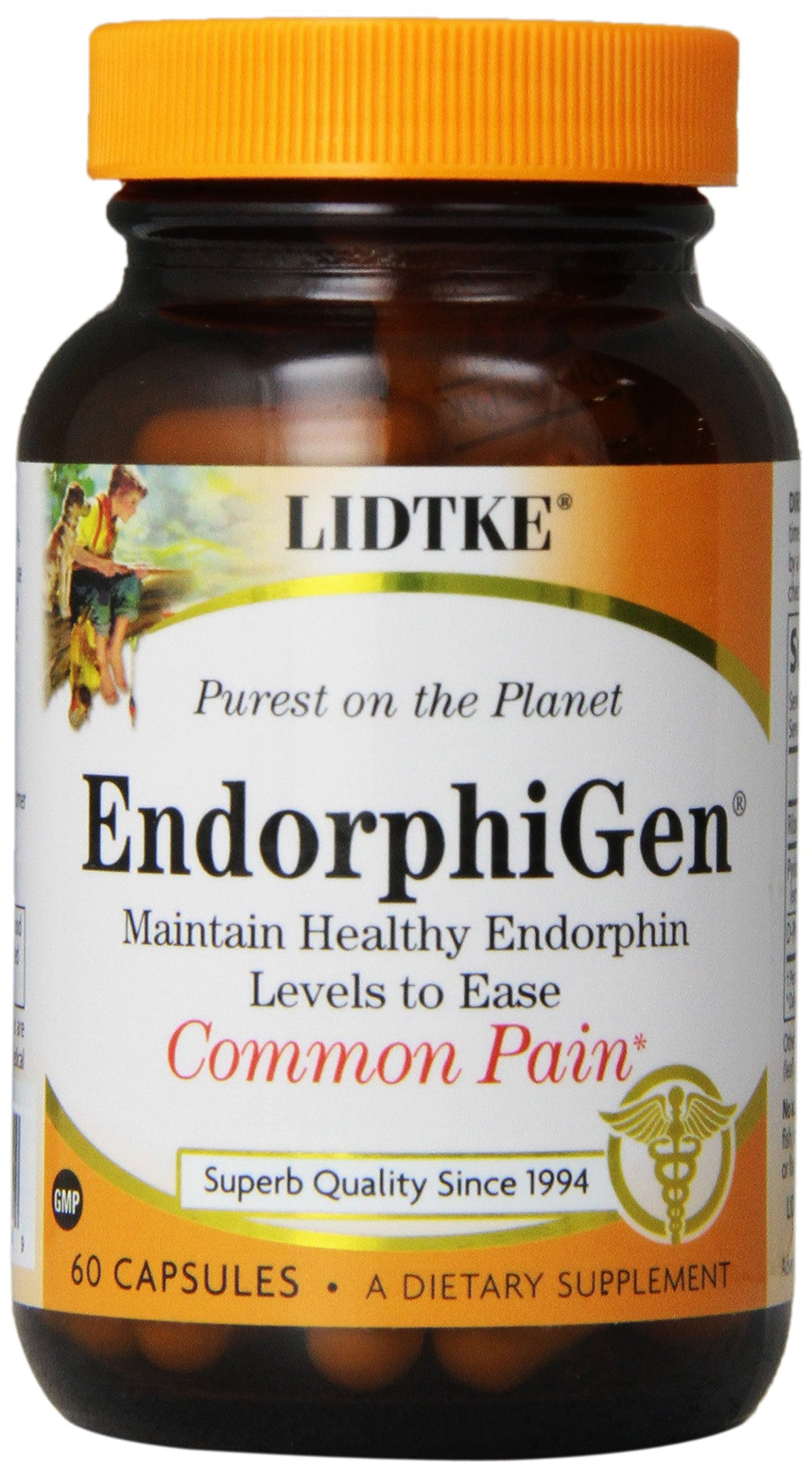 Lidtke Endorphigen: bouteille de gélules pour le bien-être potentiel