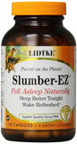 Gélules Slumber-EZ de Lidtke Technologies dans un bocal, facilité d'utilisation nocturne.