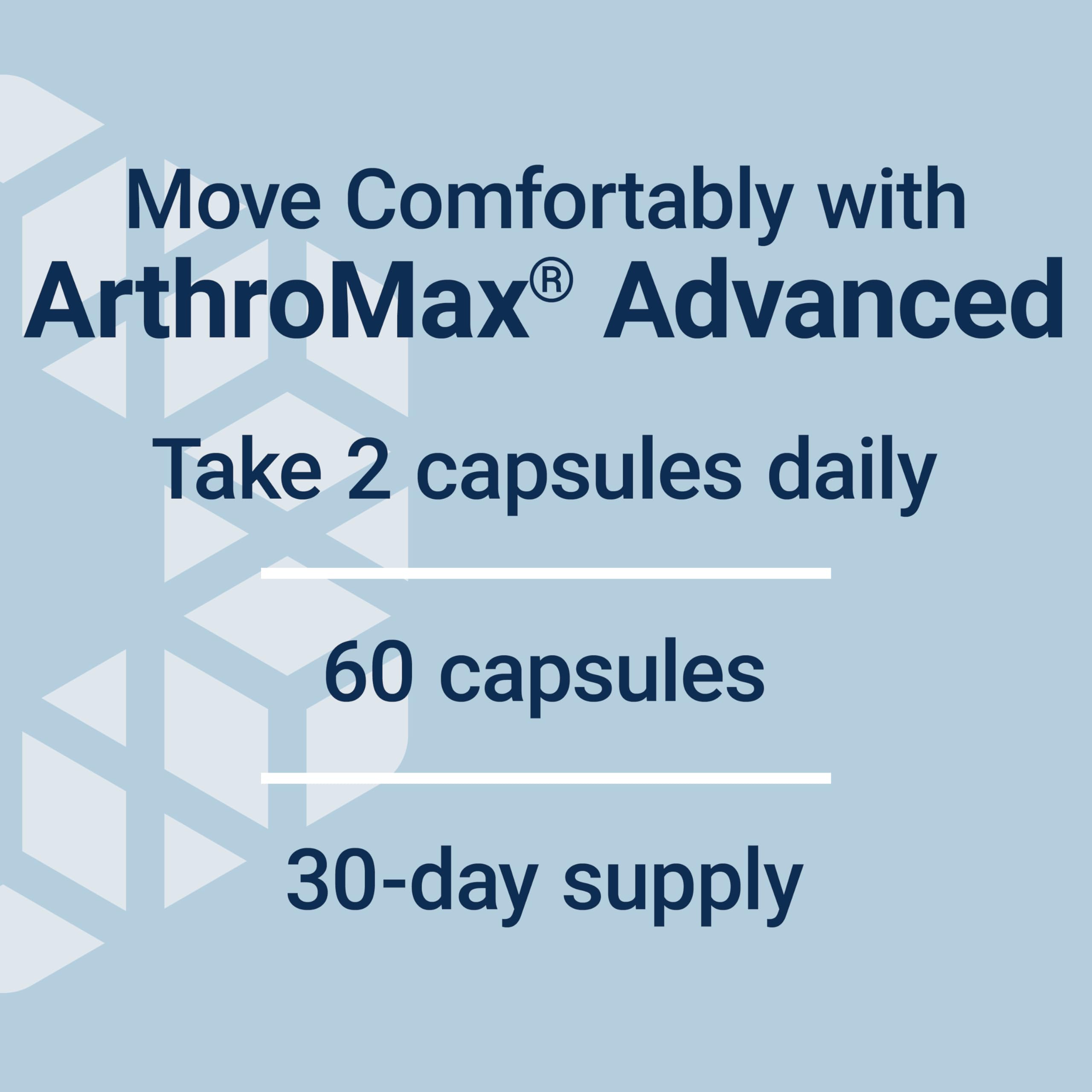 Life Extension ArthroMax Advanced NT2 comprimés – vue produit, confort articulaire potentiel.