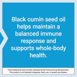 Life Extension Black Cumin Seed Oil - composition pure, ingrédients sans allergènes.