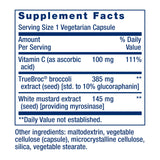 Life Extension extrait-graines-myriosinase : extrait de graines et myrosinase.