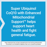 Life Extension CoQ10 Ubiquinol avec shilajit, absorption améliorée potentielle.