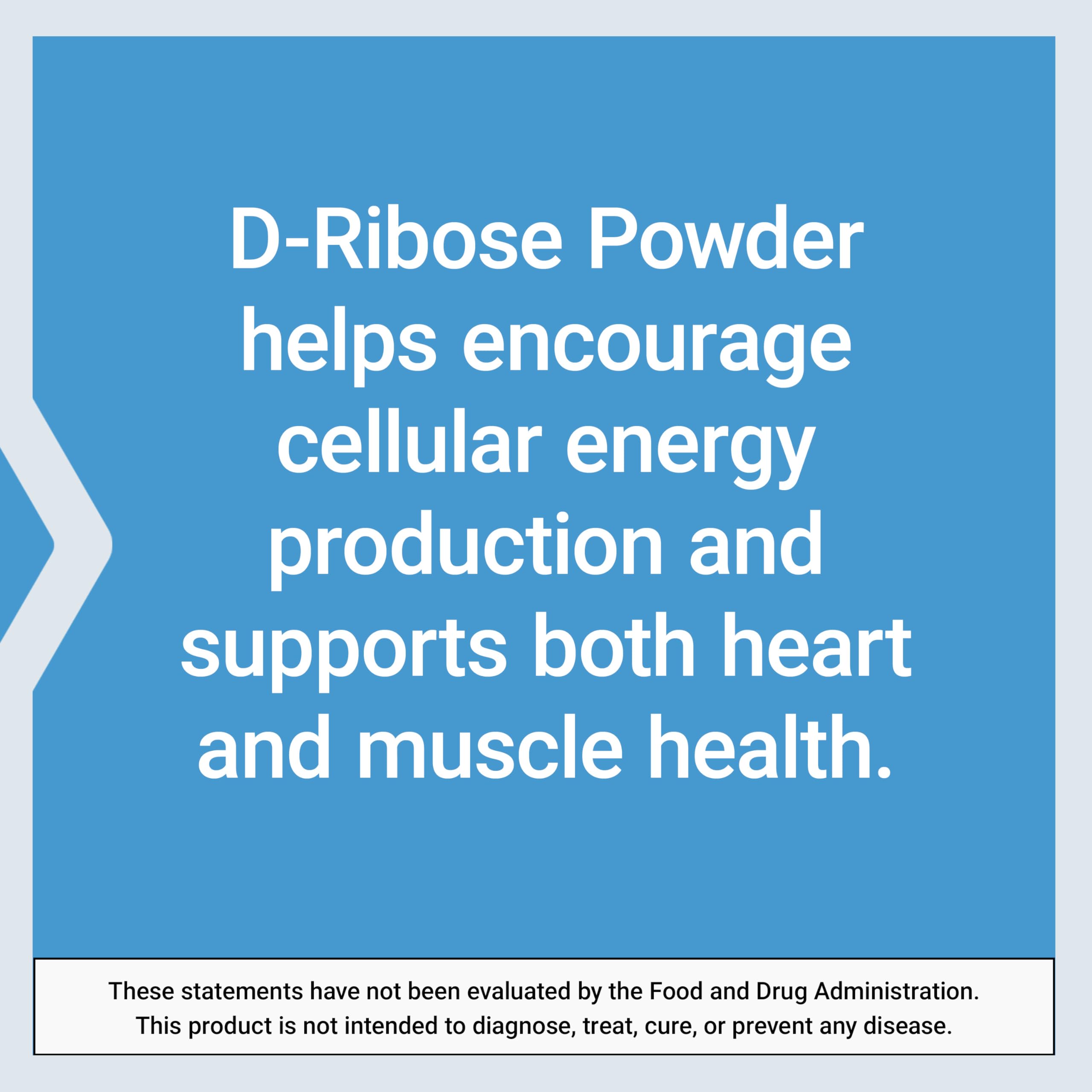 Life Extension D-Ribose Poudre – prêt avant et après l'entraînement.