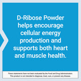 Life Extension D-Ribose Poudre – prêt avant et après l'entraînement.