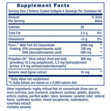 Life Extension EPA et DHA: supports potentiels pour le cerveau et le cœur.