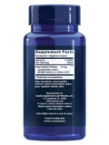 Life Extension FlorAssist: capsules alignées, prise quotidienne pour des marqueurs potentiels.