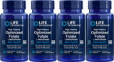 Life Extension Folate 8500 DFE – flacon, soutien quotidien au métabolisme et énergie.