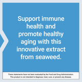 Life Extension Fucoidan Maritech 926, ingrédients non-OGM et sans gluten.