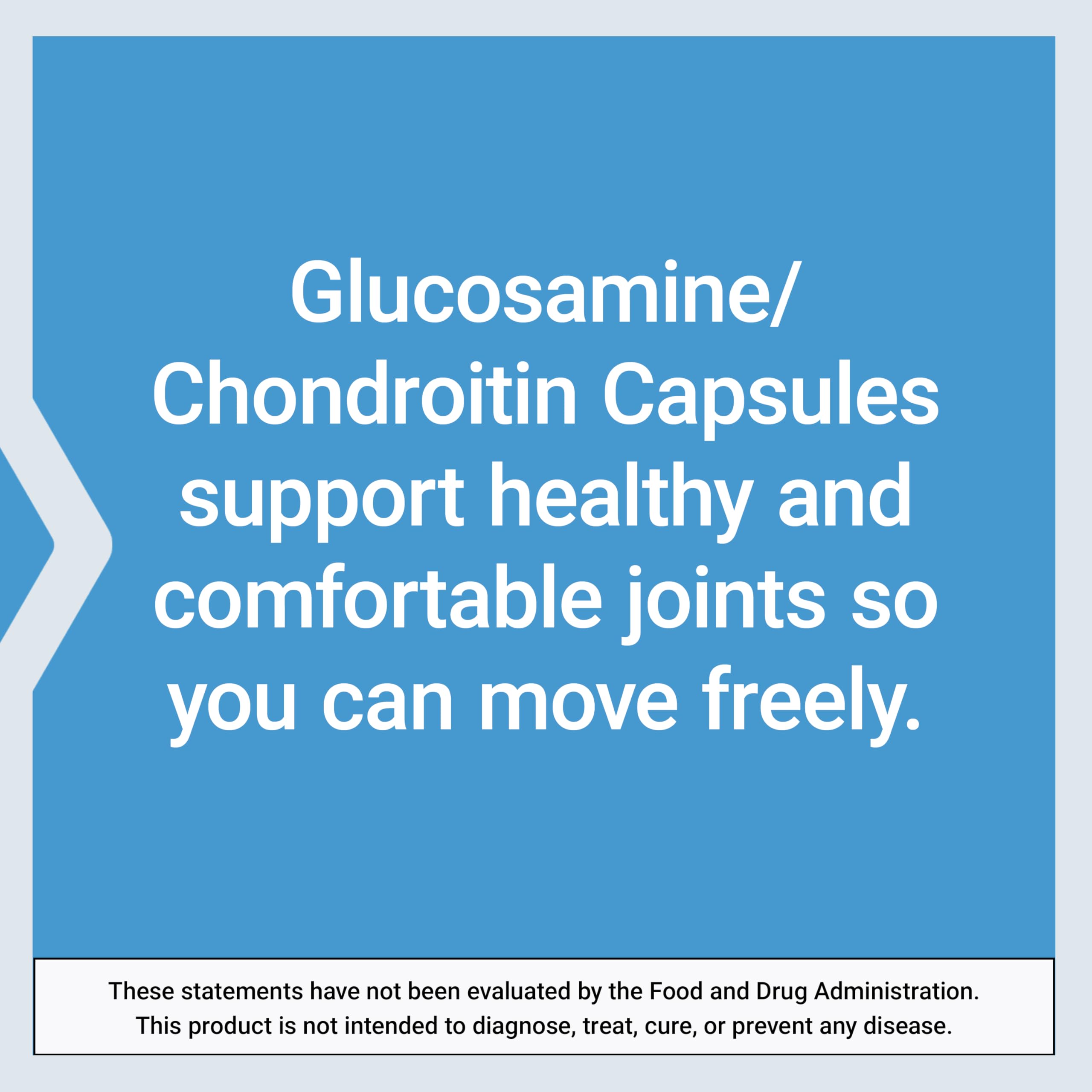 Life Extension glucosamine-chondroitin: capsules simples à intégrer dans la routine.