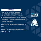 Life Extension Glycemic Guard — étiquette et informations produit sur l’emballage.