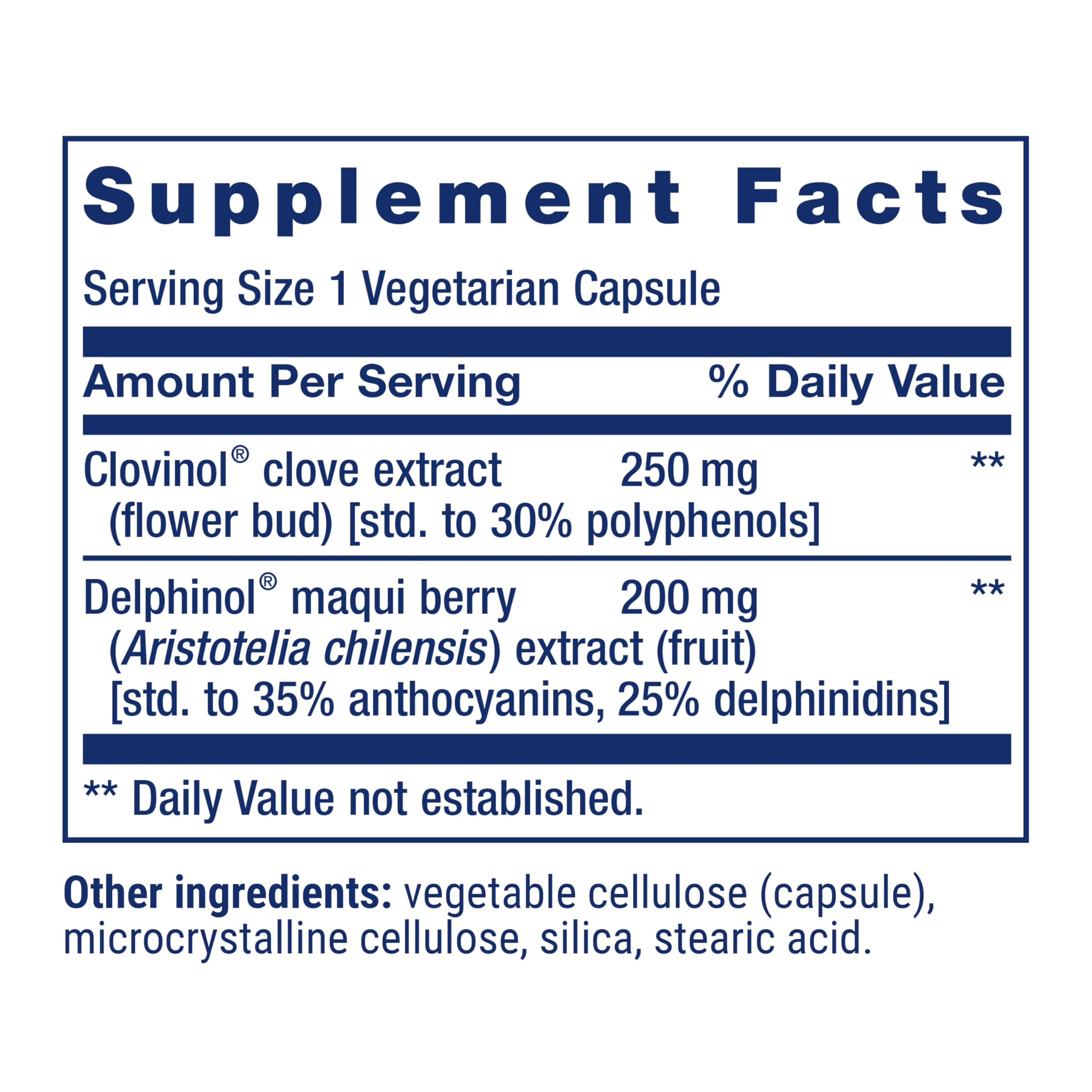 Life Extension Glycemic Guard — extrait de girofle illustrant l'ingrédient clé.