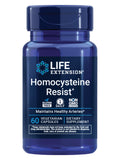 Life Extension Homocysteine Resist – bouteille et gélules végétariennes, soutien cardio potentiel.