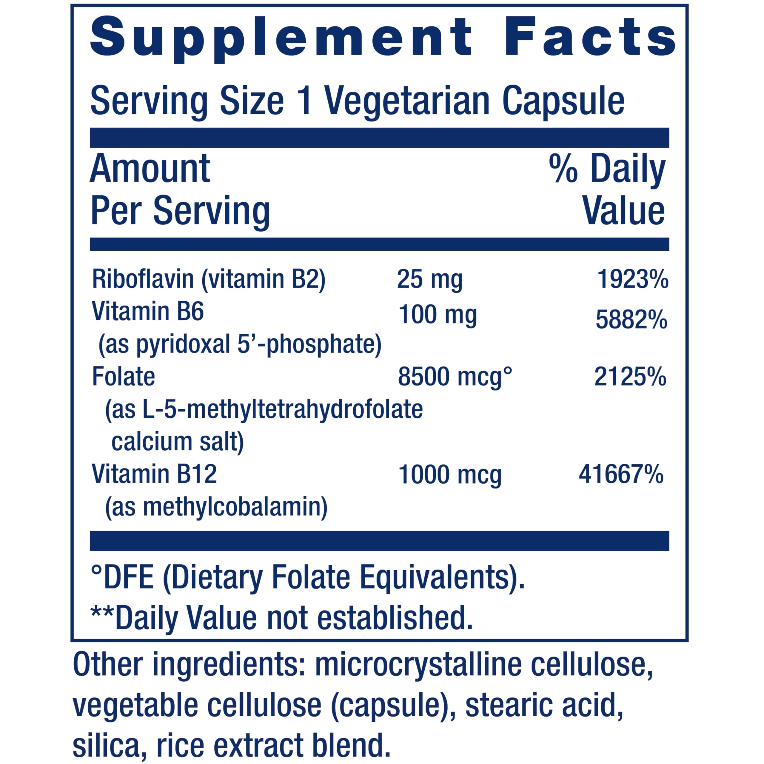Life Extension Homocysteine Resist – étiquette lisible sur le flacon avec ingrédients bioactifs.