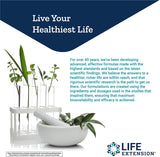 Life Extension L-Theanine, capsules végétariennes, pensée zen et concentration durable.