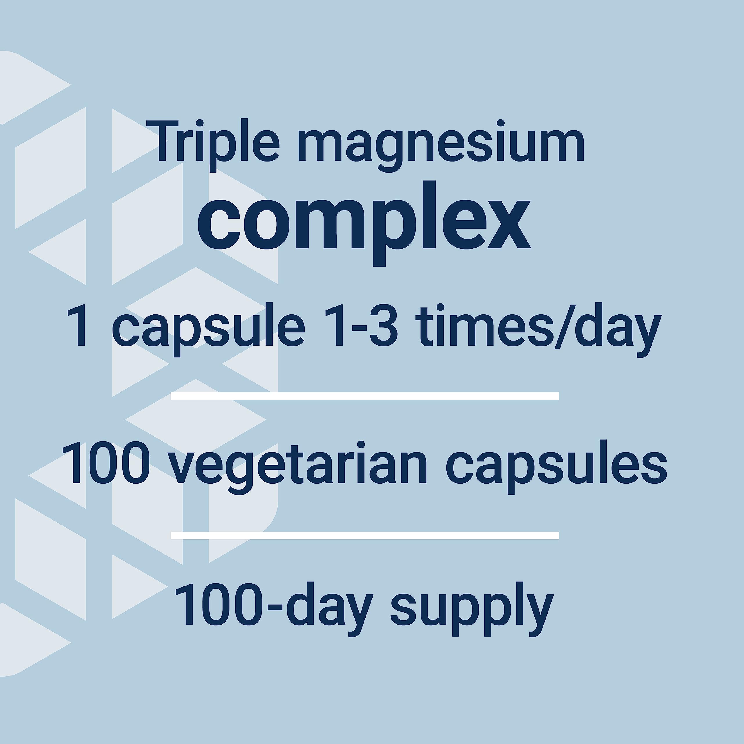 Life Extension Magnésium Caps: trois formes de magnésium pour soutenir l'équilibre métabolique