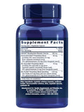 Label Life Extension NAD+ Cell Regenerator et Resveratrol Elite, aperçu des ingrédients clés.
