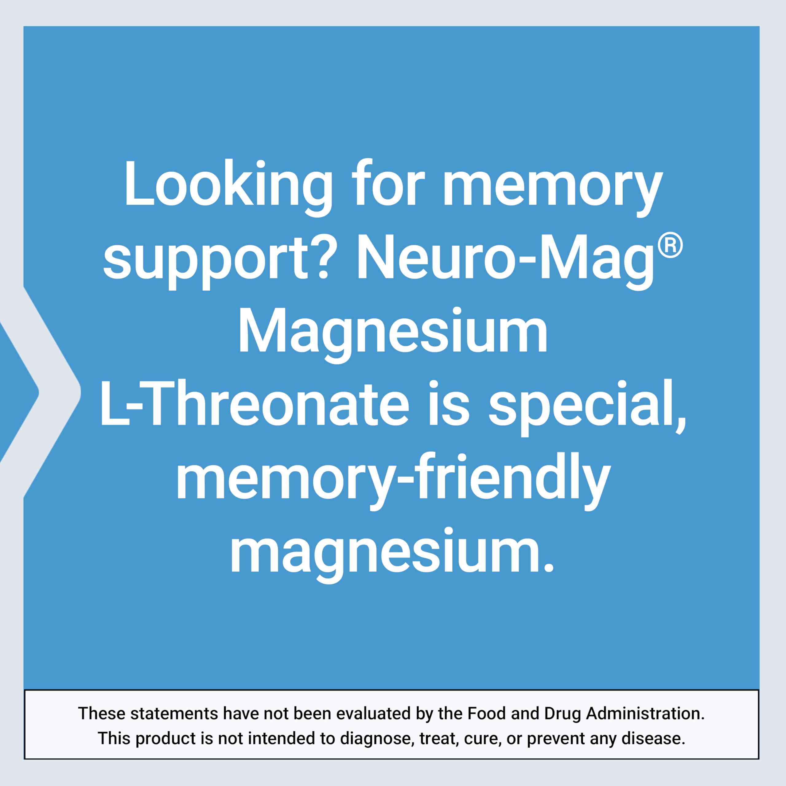 Life Extension Neuro-Mag – emballage de 90 gélules pour une utilisation régulière
