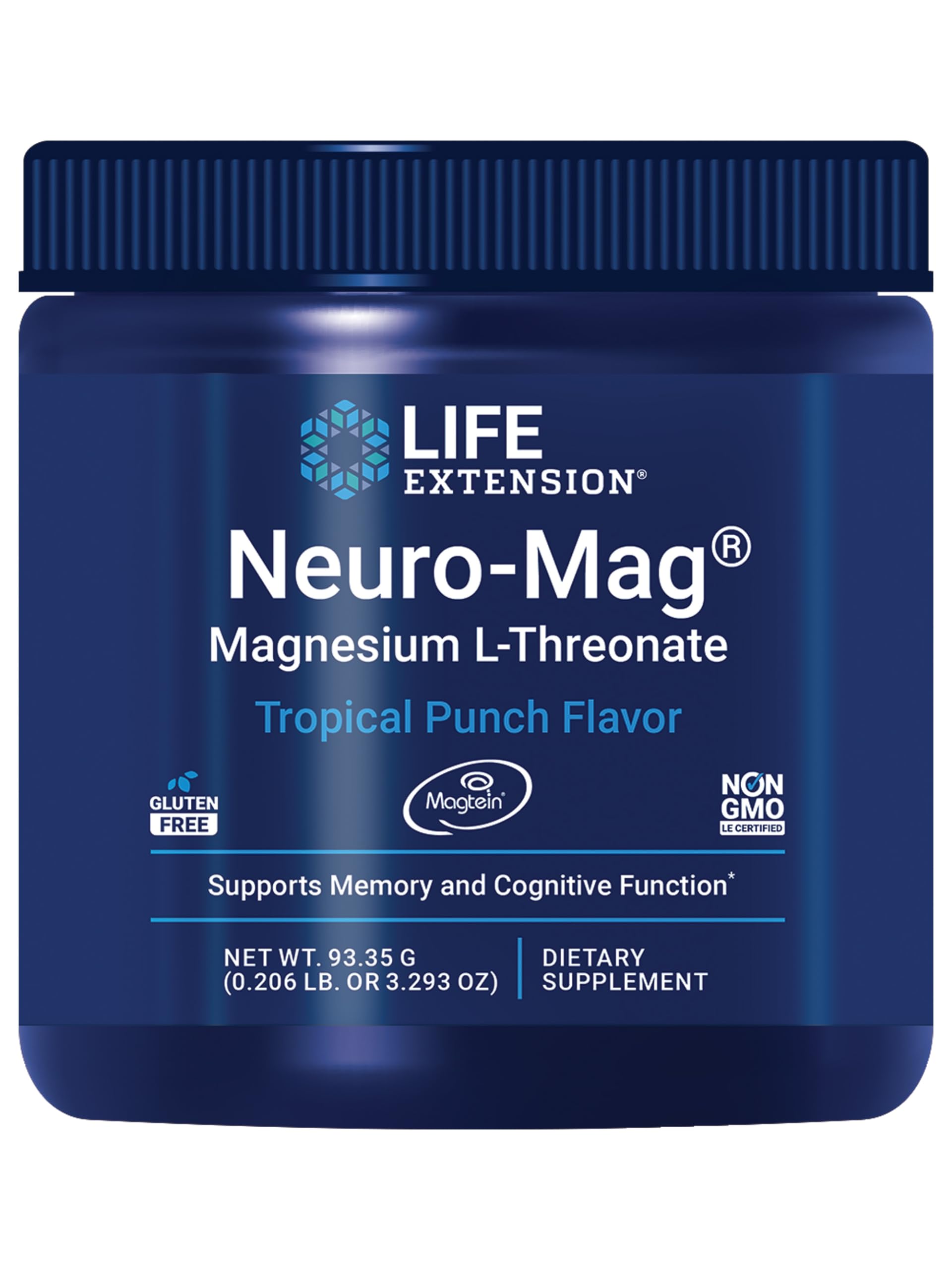 Life Extension Neuro-Mag en bouteille, présentation pratique.