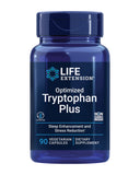 Life Extension Tryptophane Optimisé Plus – Bouteille: soutien potentiel au sommeil paisible et humeur équilibrée.