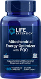 Life Extension Optimiseur Energie Mitochondriale avec PQQ – flacon sur fond blanc pour démarrage facile.