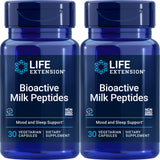 Life Extension Bioactive Milk Peptides – Bouteille double, soutien au bien-être et détente.