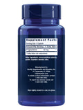 Life Extension Pregnenolone — Étiquette produit — ingrédients de qualité, sans gluten et sans OGM.