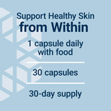 Life Extension Skin Restoring Ceramides – visuel des ingrédients et pureté.